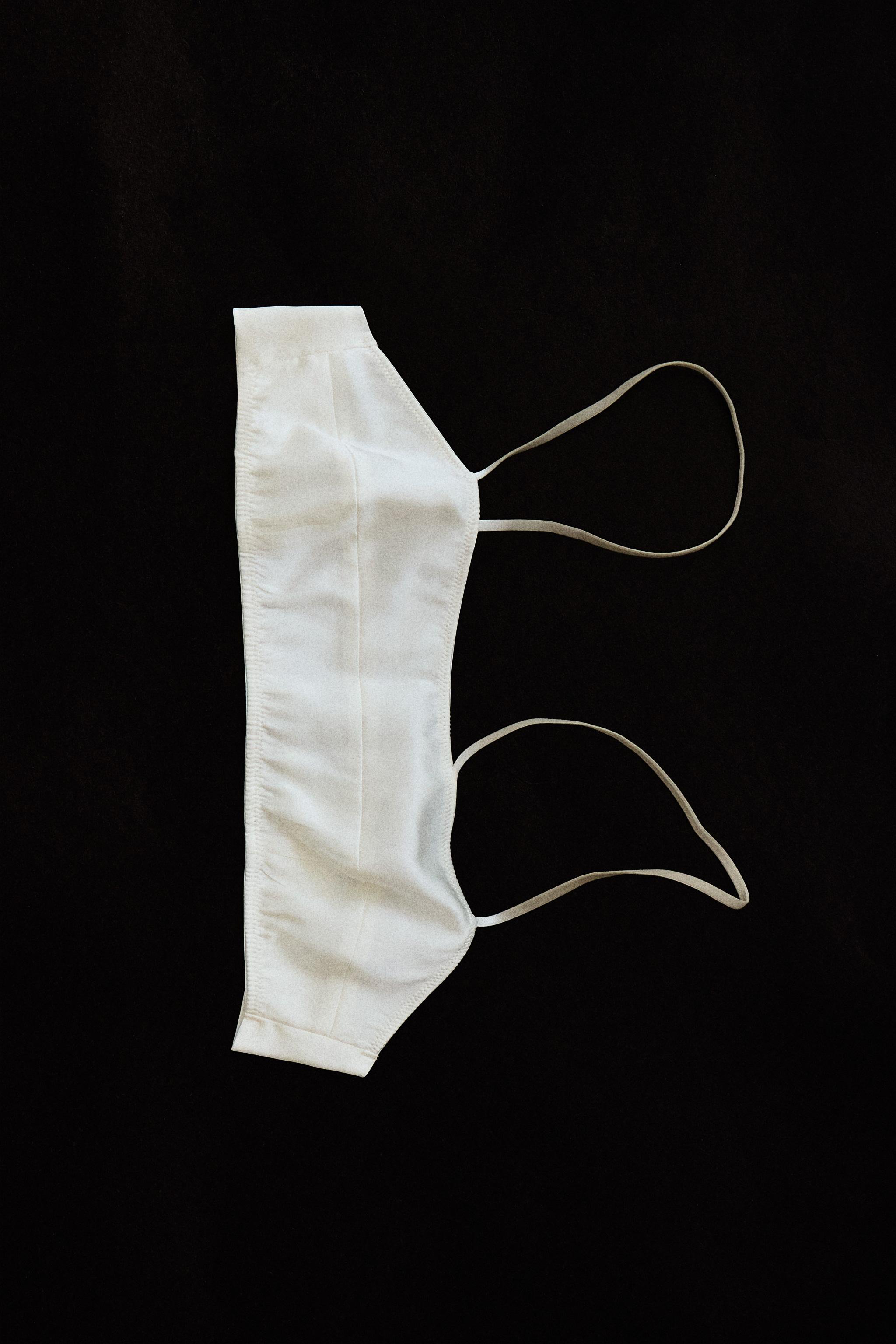 MULBERRY SILK BANDEAU BRA